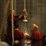 La misa del peregrino y el botafumeiro