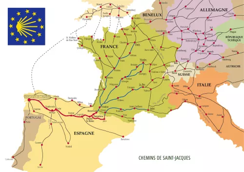 cuantos km tiene el camino de santiago