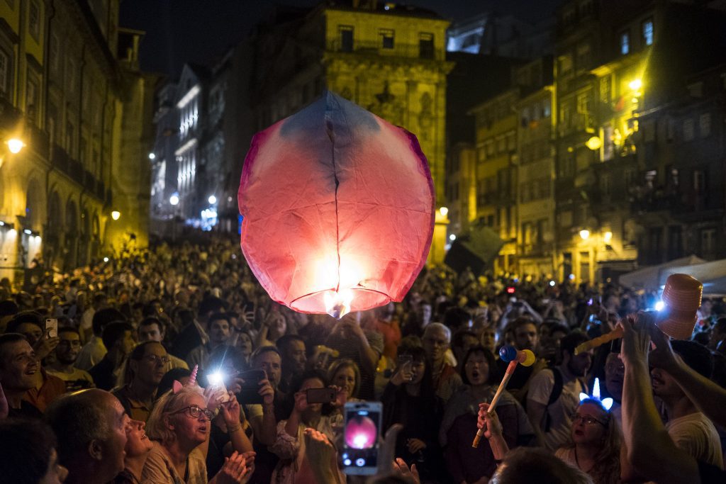 fiestas durante el camino oporto