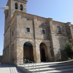 La parroquia San Román Martin en Hornillos del Camino en el Camino de Santiago